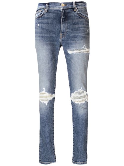 MX1 mid-rise skinny jeans AMIRI | PS24WDS002RIVER INDIGO